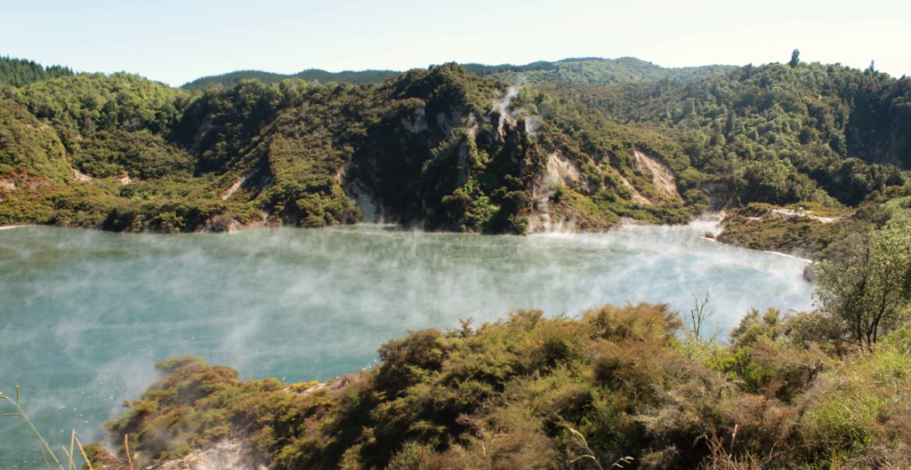 La vallée volcanique de&nbsp;Waimangu