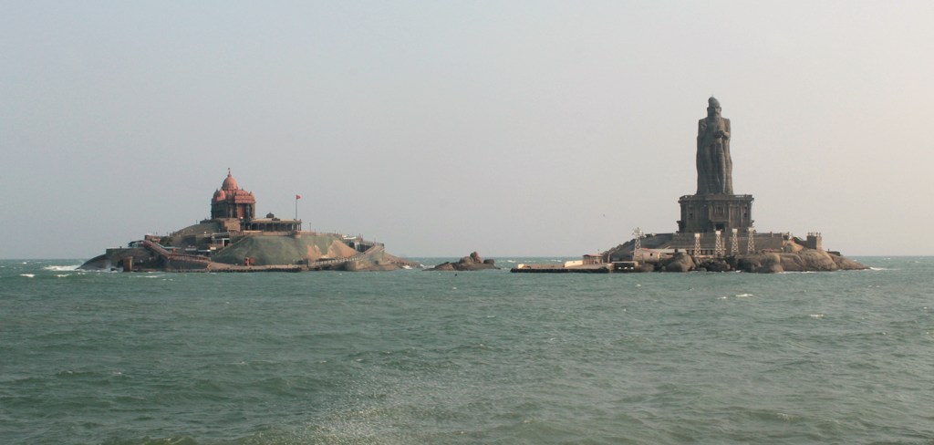 Au bout de la peninsule Indienne,&nbsp;Kanyakumari