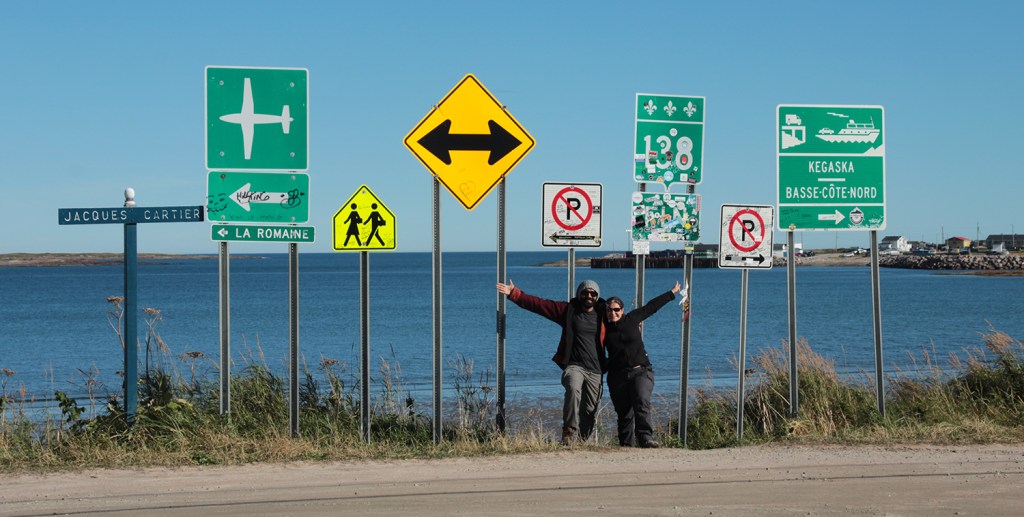 Le dernier bout de la Route 138, de Havre Saint-Pierre à&nbsp;Kegaska