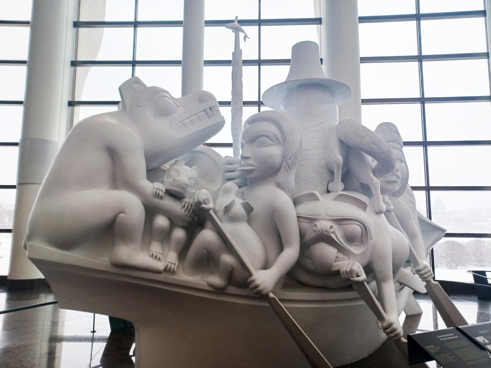 Statue - Musée canadien de l'histoire