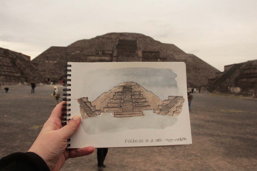 Autour de Mexico : Teotihuacan et le parc national  Iztaccíhuatl –&nbsp;Popocatépetl